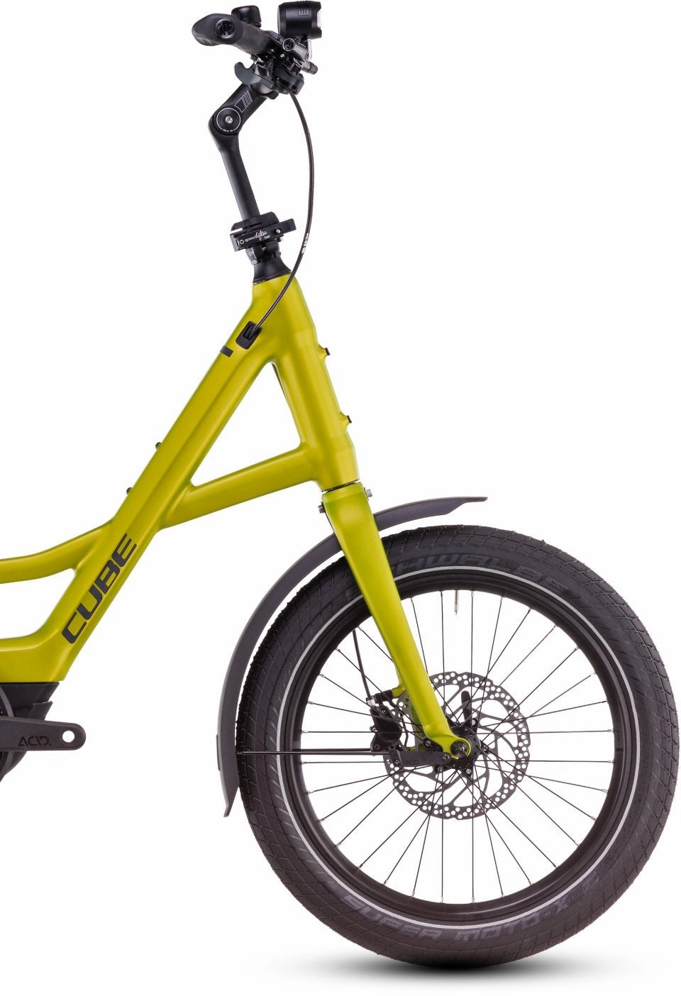 Cube Compact Hybrid 500 Electric Hybrid Bike 2025 - Lizard