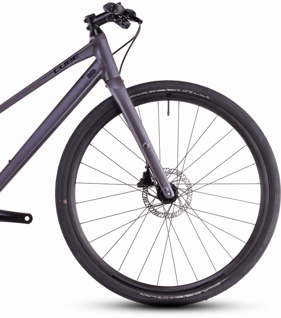 Cube Nulane One Hybrid Bike 2025 - Mineral Grey