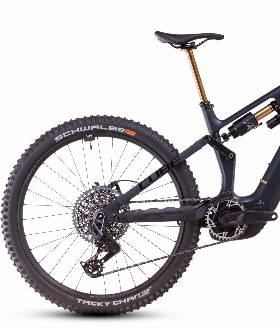 Cube Stereo One77 HPC AT 800 Electric Full Suspension Mountain Bike 2025 - Carbon
