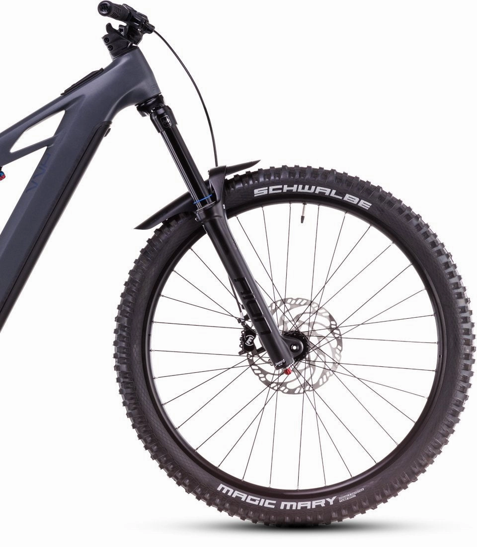 Cube Stereo One77 HPC Race 800 Electric Full Suspension Mountain Bike 2025 - Slab Grey