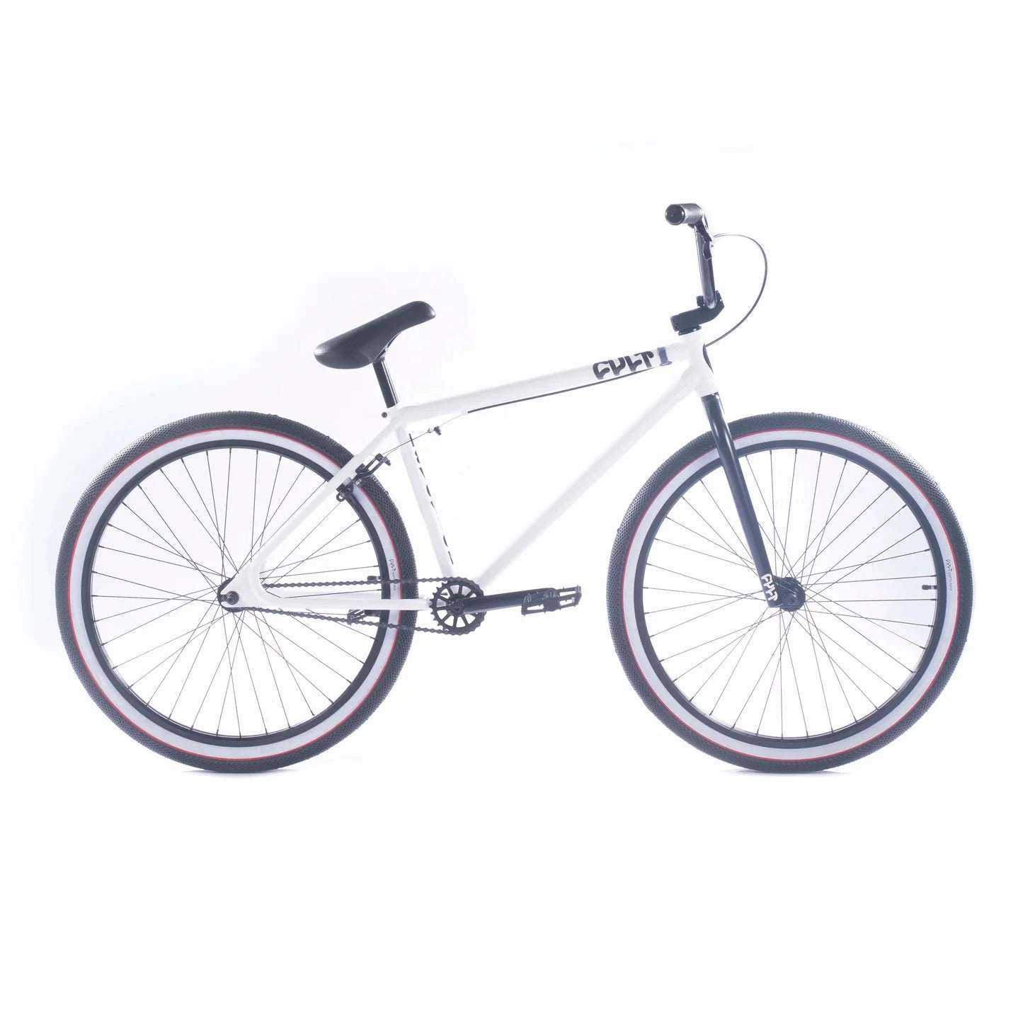 Cult 2025 Devotion 26 Cruiser Complete BMX Bike - White