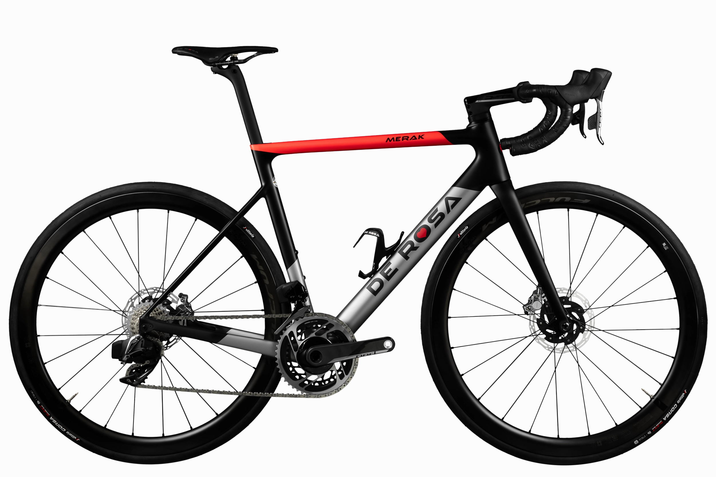 De Rosa MERAK Sram Red d2 eTap AXS  w Power meter Quaraq FIXED