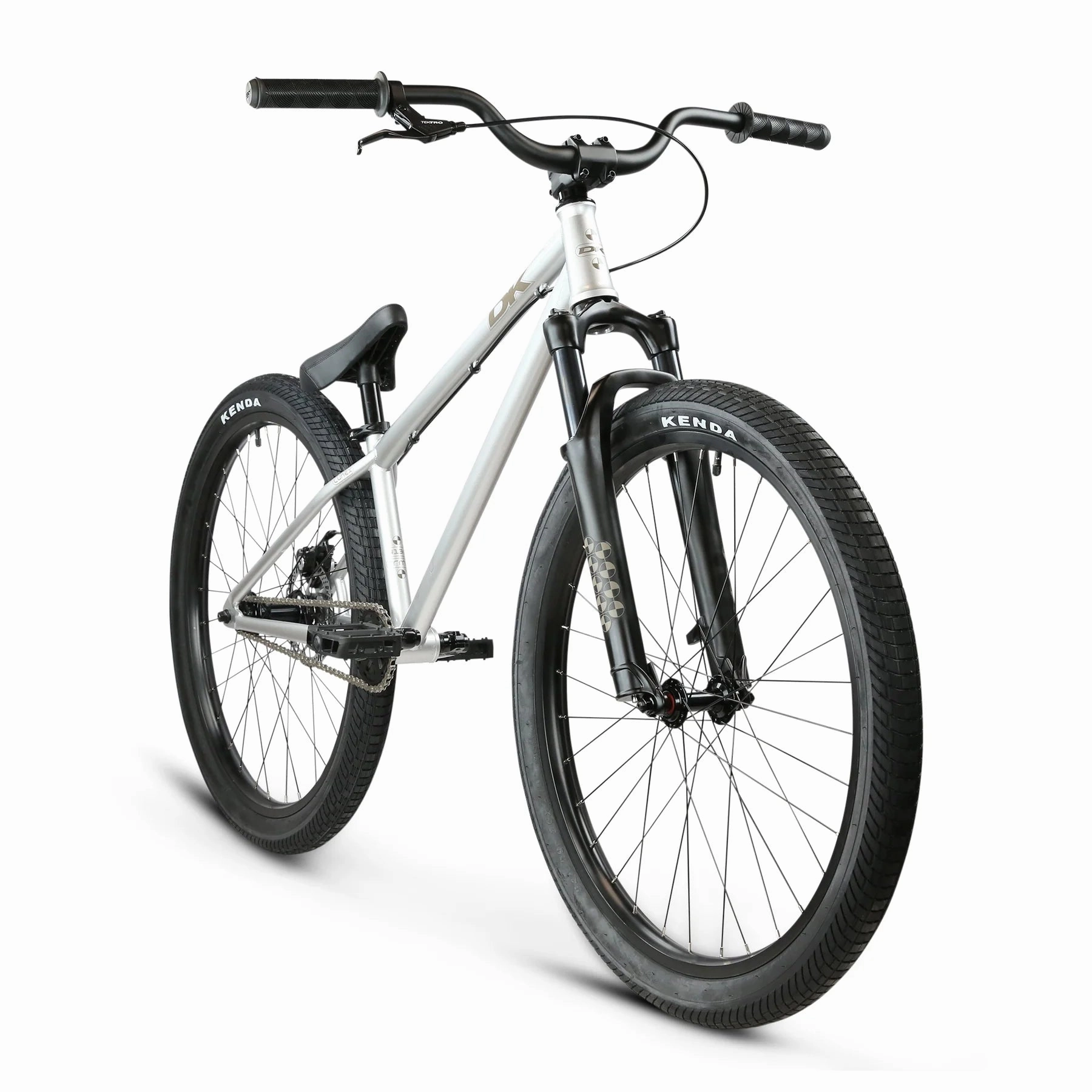 DK Lunex 26 Complete Dirt Jumper Bike - Silver