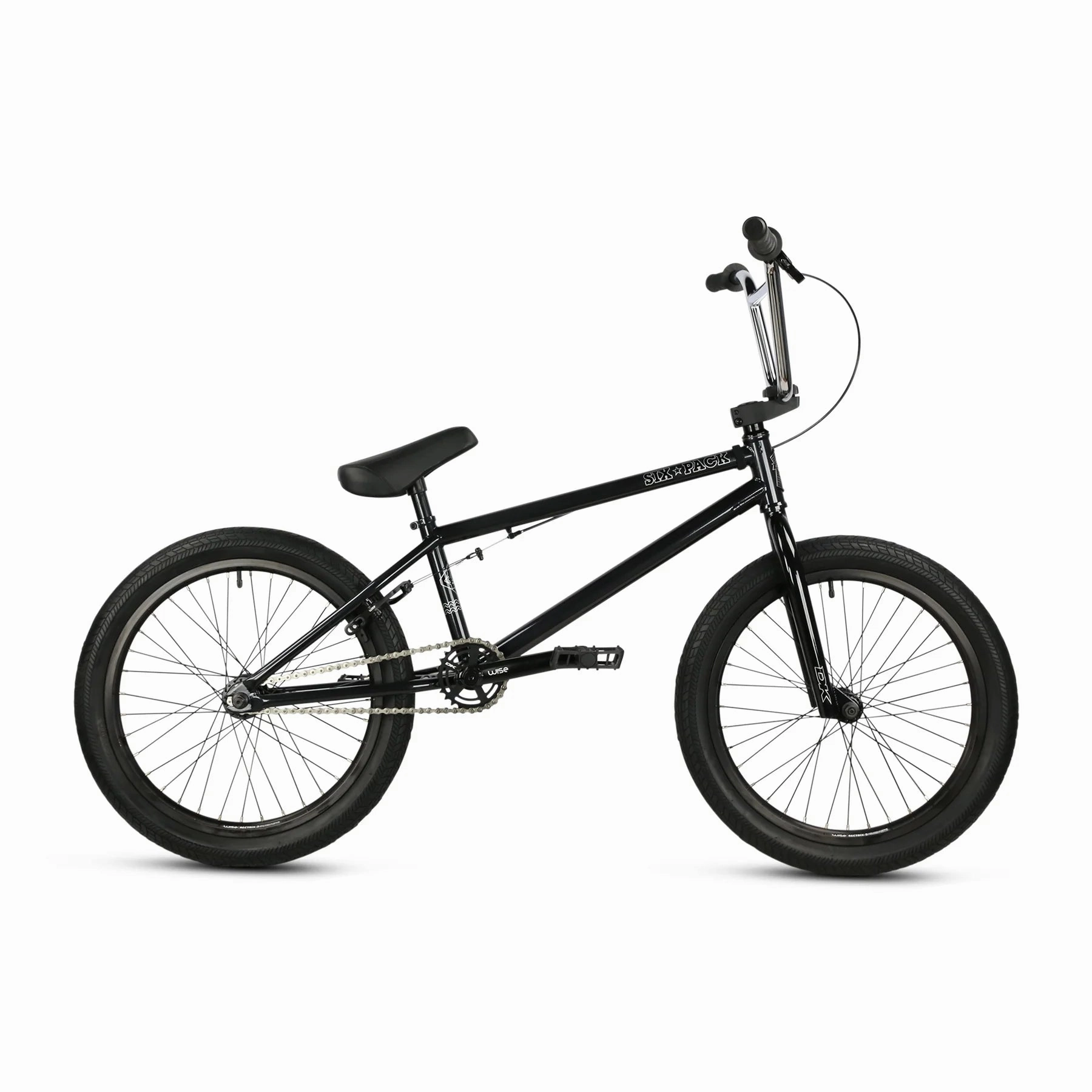 DK Six Pack 20 Complete BMX Bike - Gunmetal