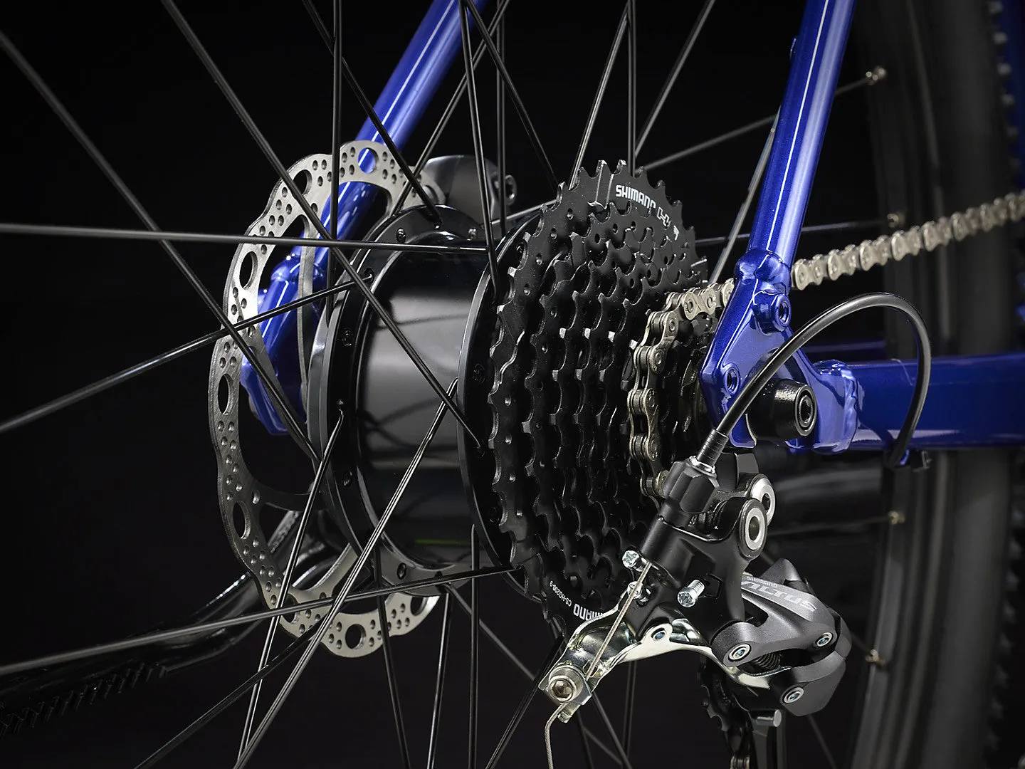 Dual Sport  2 Stagger Hex Blue