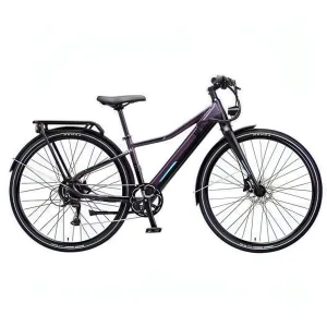 Ezego Commute INT Unisex Electric Hybrid Bike - Purple