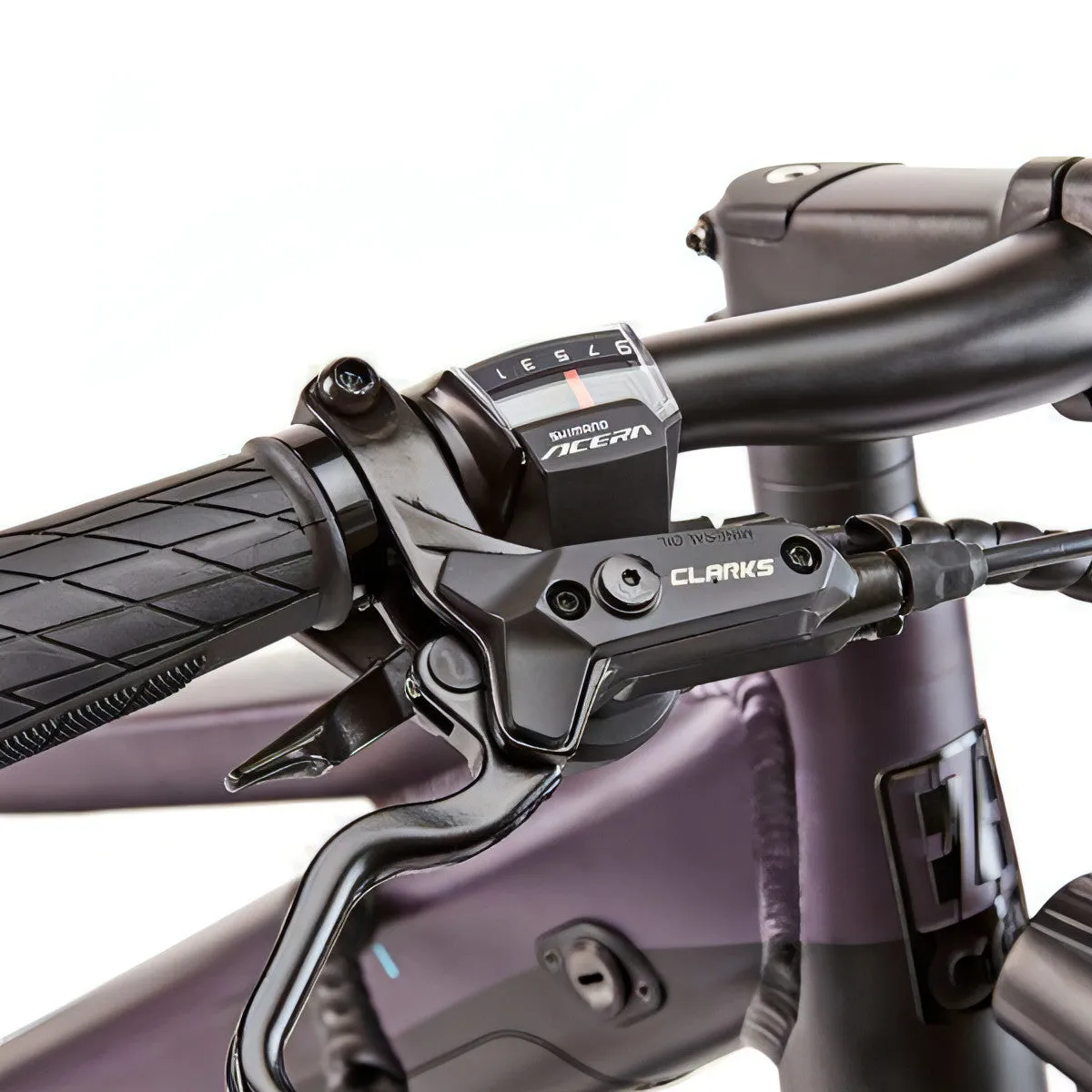 Ezego Commute INT Unisex Electric Hybrid Bike - Purple