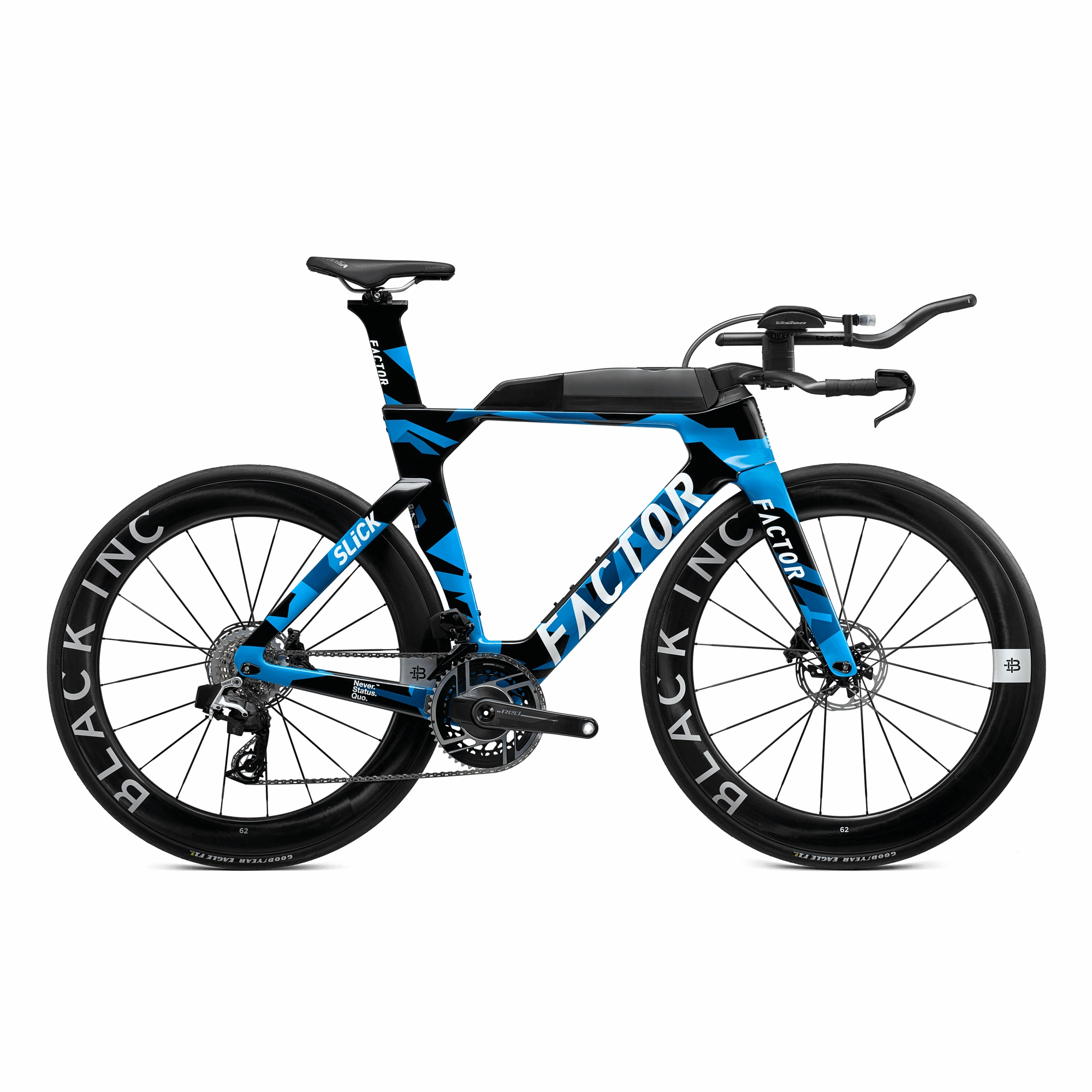 Factor SLiCK SRAM RED w/ PM, Black Inc Sixty Two
