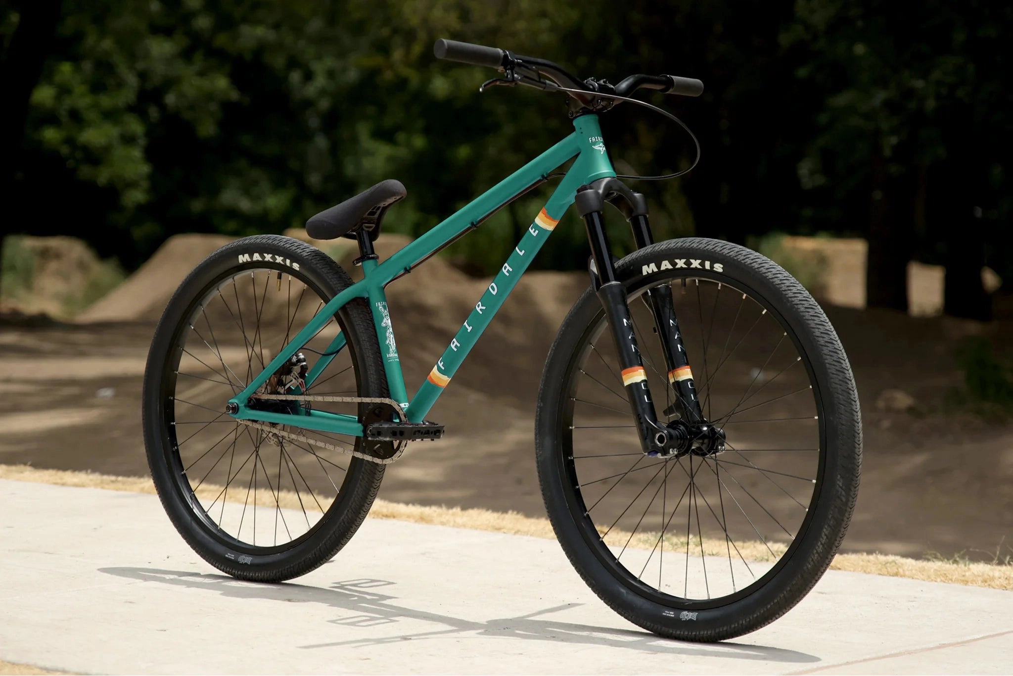 Fairdale Hareraiser FX 26 Dj Complete Bike - Matte Billiard Green