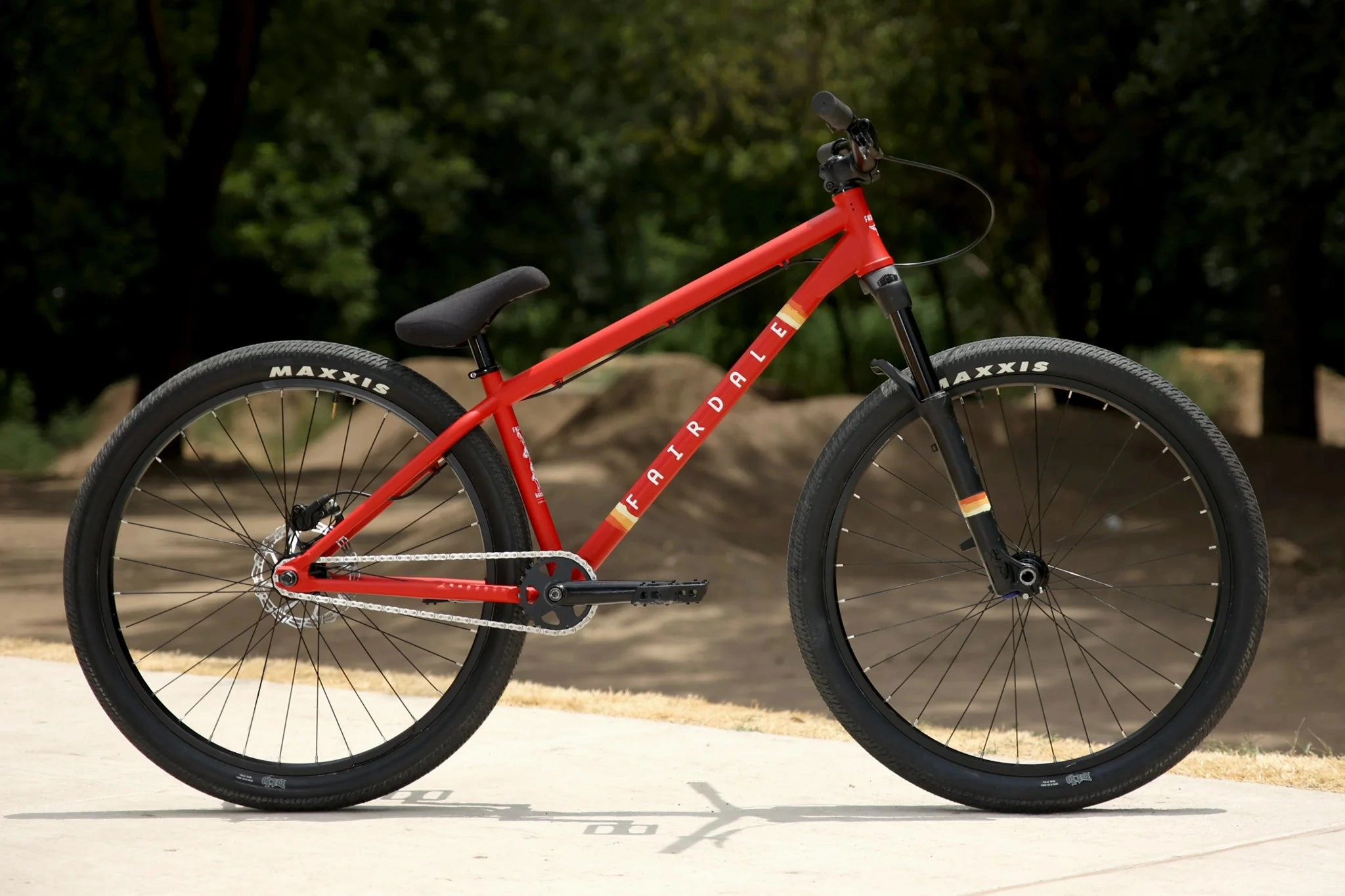 Fairdale Hareraiser FX 26 DJ Complete Bike - Matte Fire Engine Red