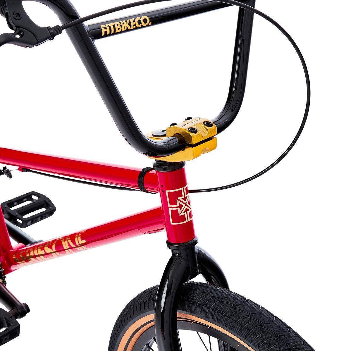 Fit 2021 Series One SM 20.25 Complete BMX Bike - Gloss Red
