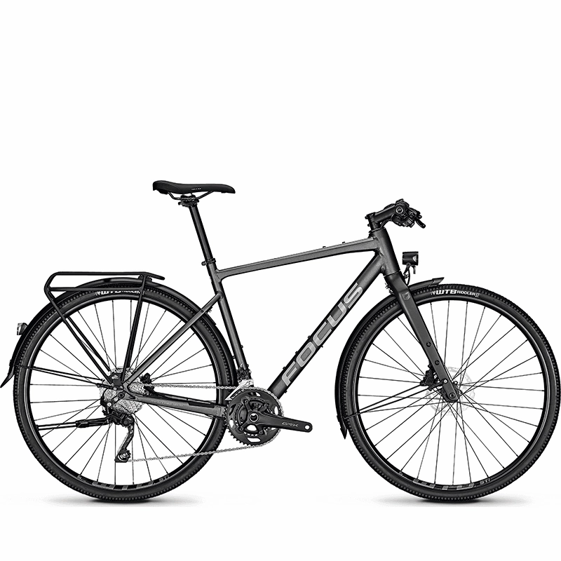 Focus Atlas 6.6 EQP Commuter Bike - Slate Grey - Save 54%
