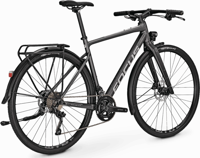 Focus Atlas 6.6 EQP Commuter Bike - Slate Grey - Save 54%