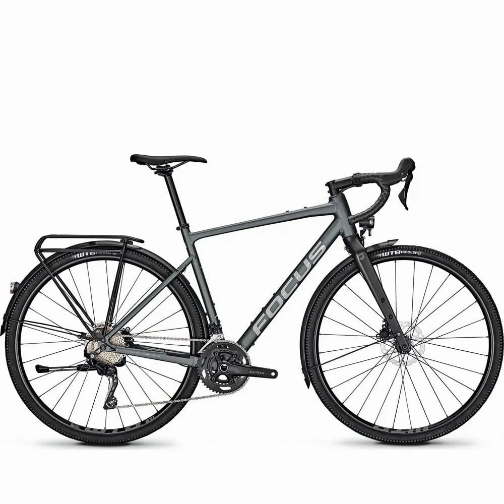 Focus Atlas 6.7 EQP Gravel Bike - Slate Grey