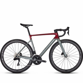 Focus Izalco Max Disc 8.9 Road Bike - Mahagony Red & Slate Grey