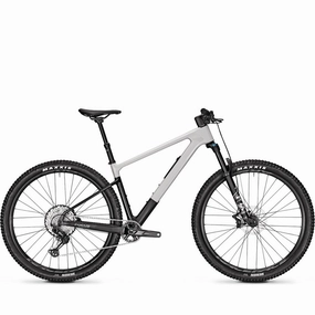 Focus Raven 8.8 Carbon Hardtail Mountain Bike - Light Grey/Carbon Raw - Save 51%