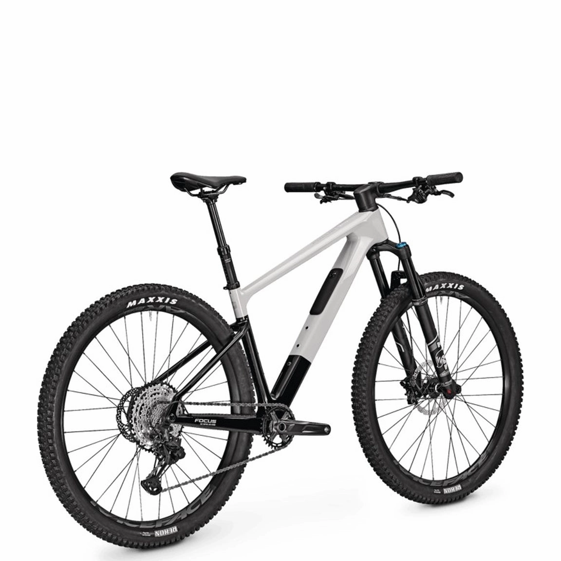 Focus Raven 8.8 Carbon Hardtail Mountain Bike - Light Grey/Carbon Raw - Save 51%