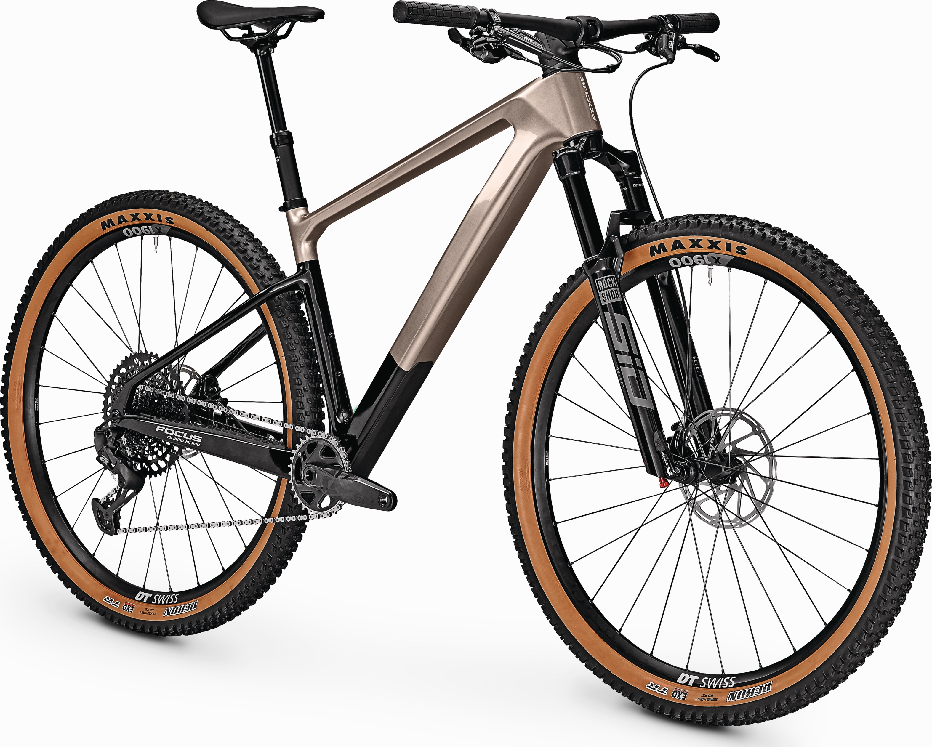 Focus Raven 8.9 Carbon Hardtail Mountain Bike - Carbon Raw - Save 50%