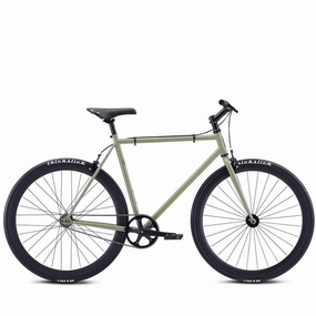 Fuji Declaration Fixie Bike - Khaki Green