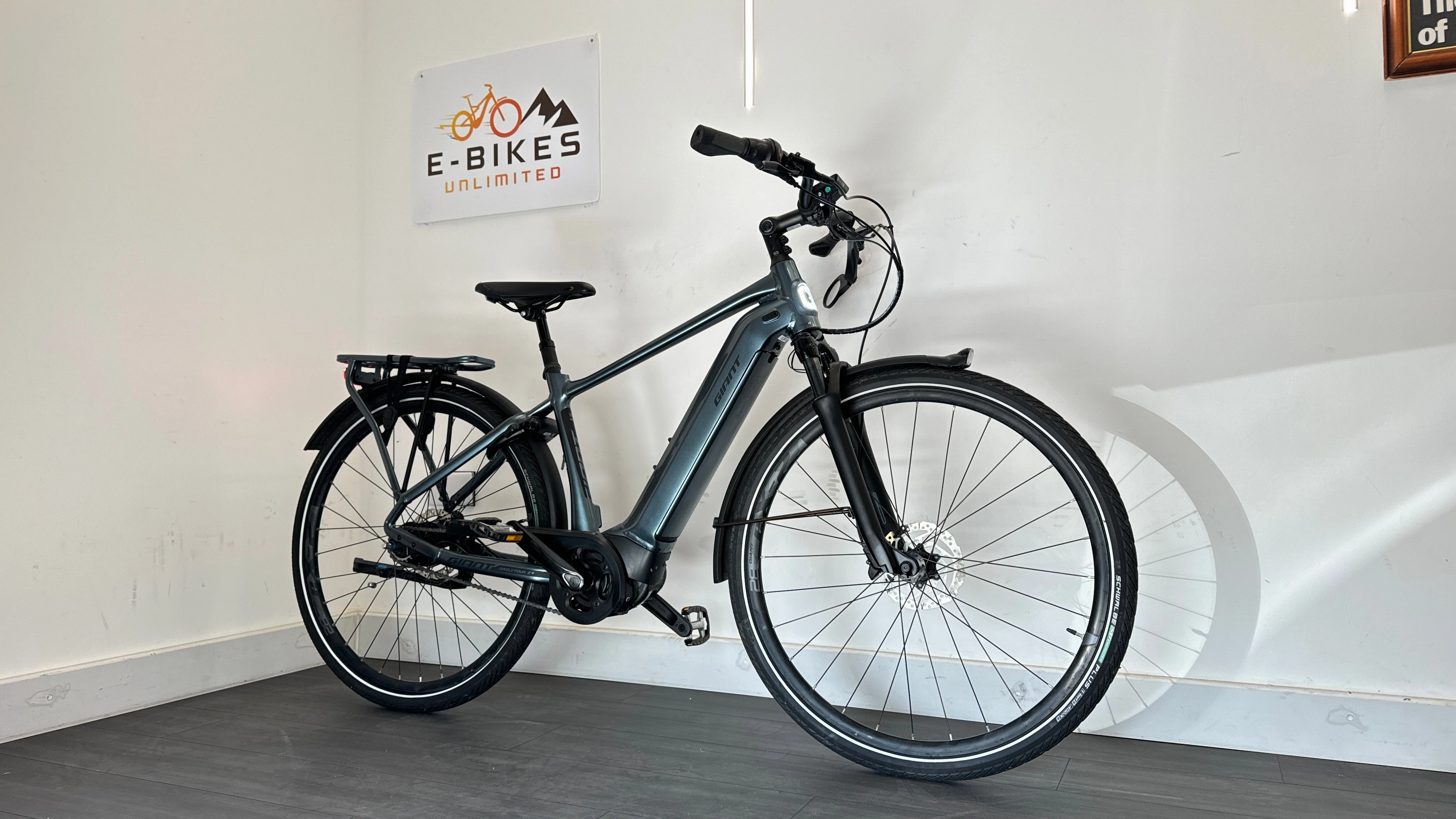 Giant DailyTour E  2 SMALL Dash D GTS Electric Bike Touring Steel Blue