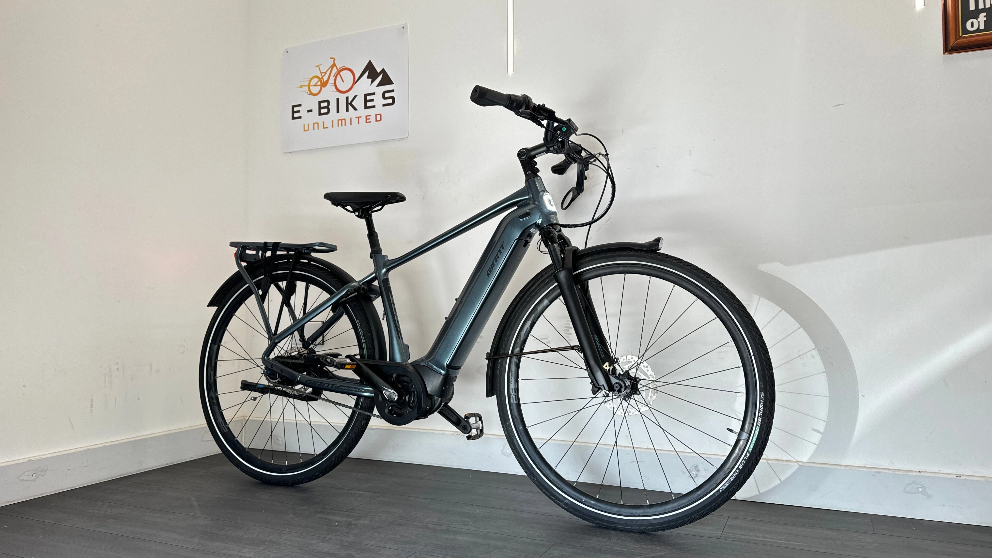 Giant DailyTour E  2 SMALL Dash D GTS Electric Bike Touring Steel Blue