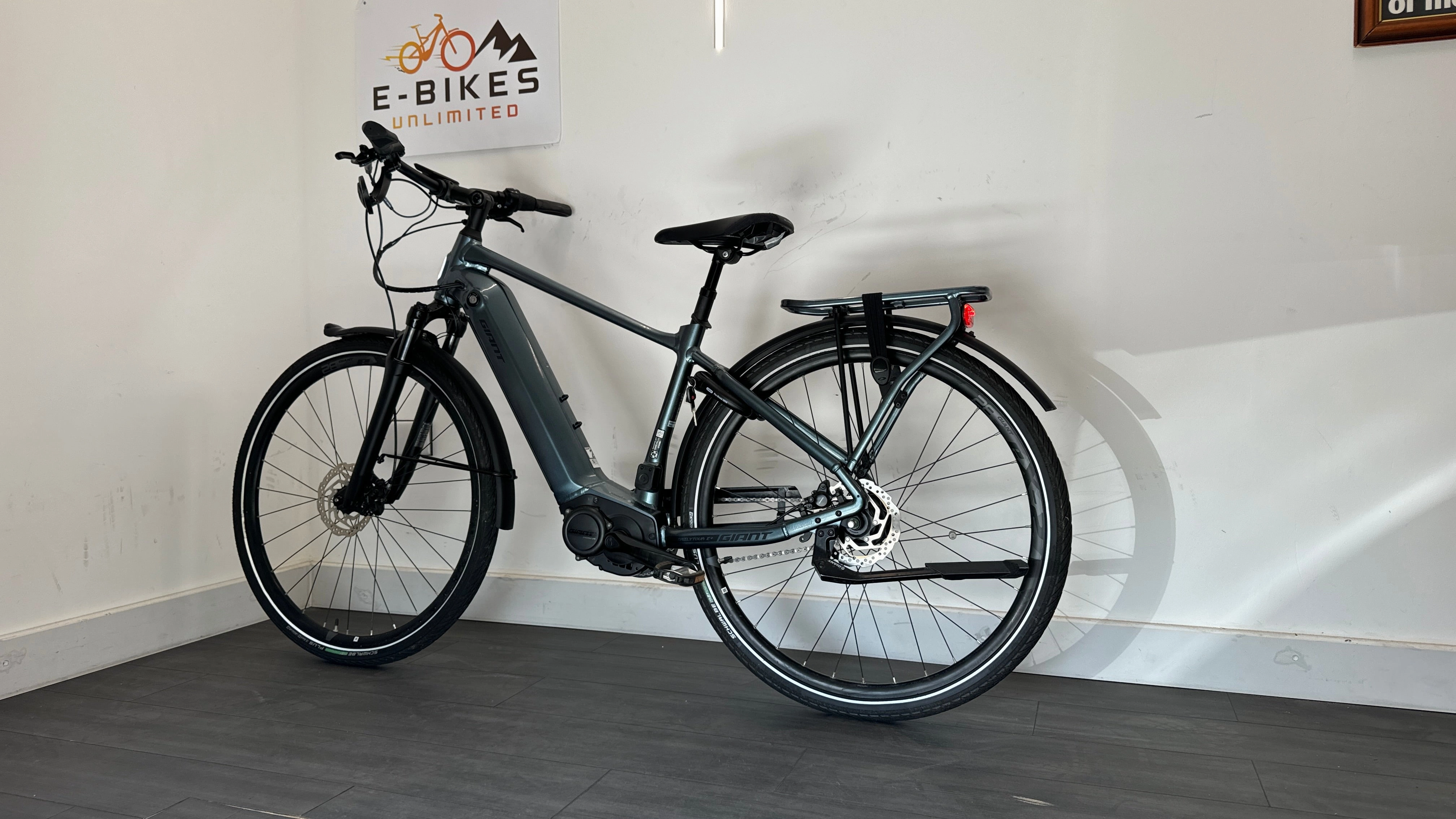 Giant DailyTour E  2 SMALL Dash D GTS Electric Bike Touring Steel Blue
