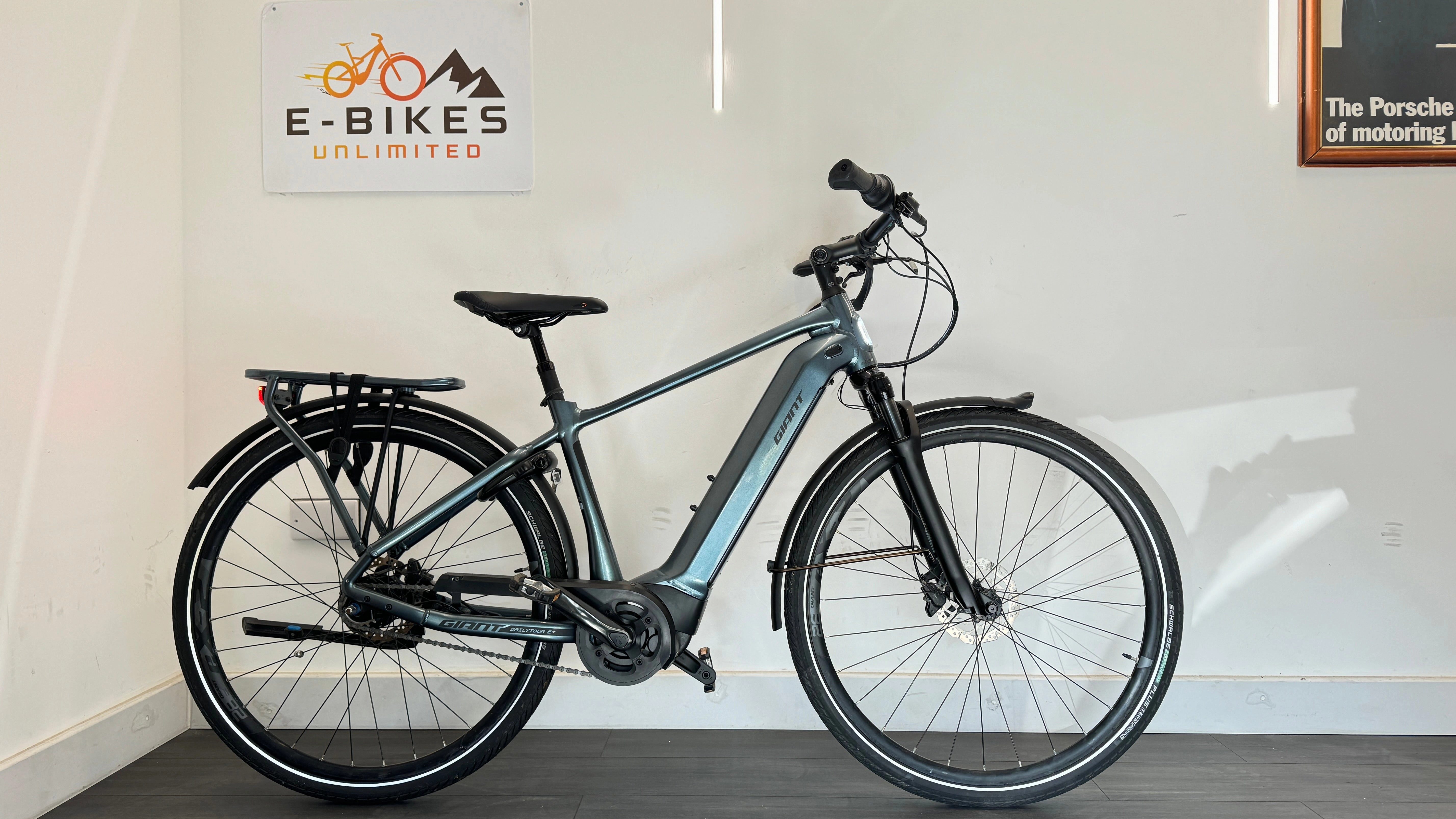 Giant DailyTour E  2 SMALL Dash D GTS Electric Bike Touring Steel Blue