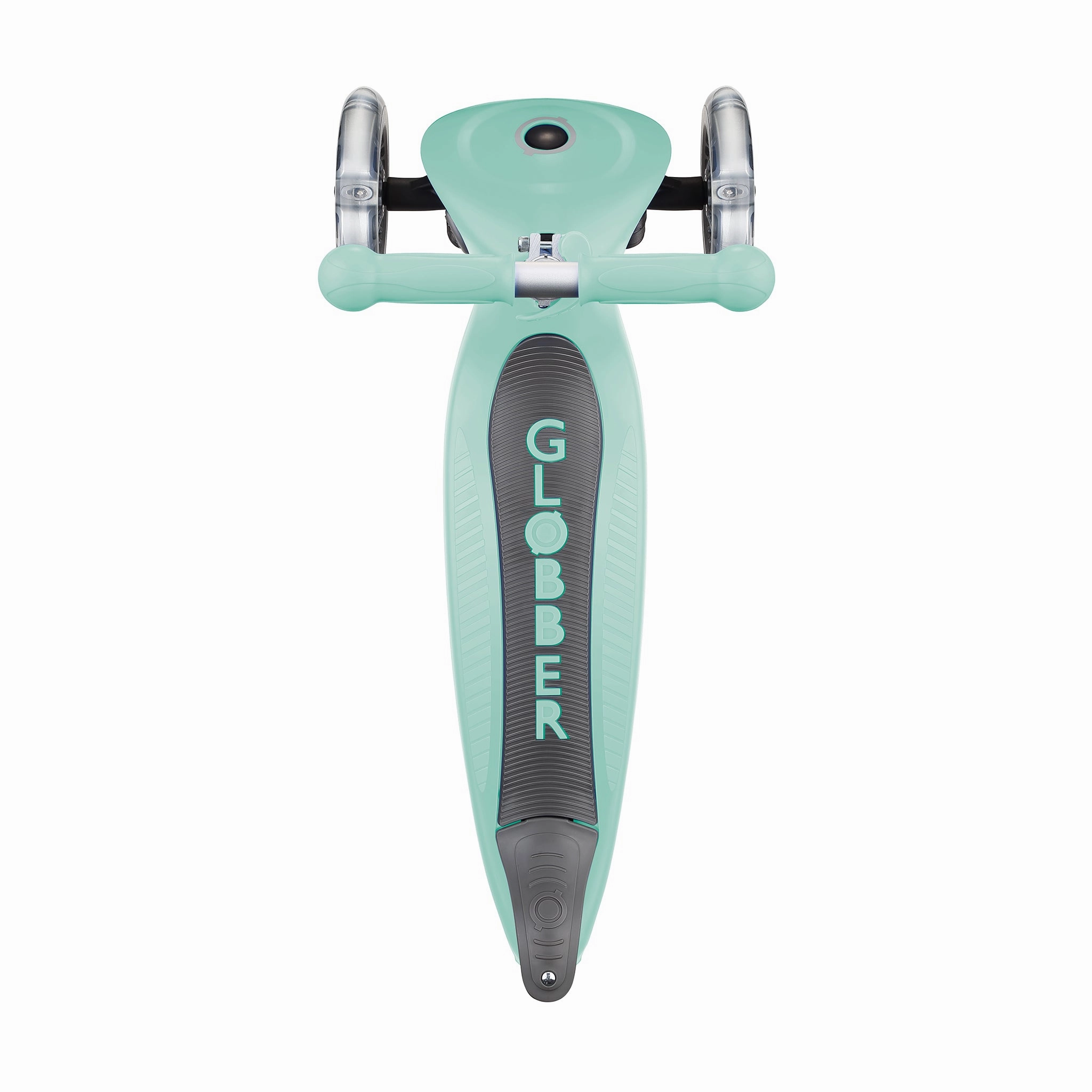 Globber Go Up Foldable Scooter With Lights - Mint