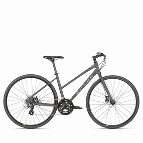 Haro Aeras Step Thru Commuter Bike - Charcoal
