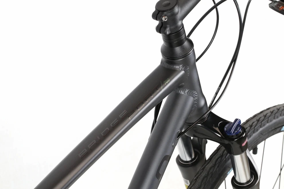 Haro Bridgeport Commuter Bike - Matt Charcoal