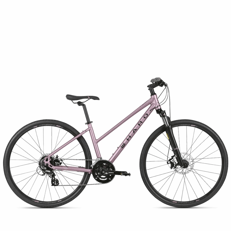 Haro Bridgeport Step Thru Commuter Bike - Dusty Lavender