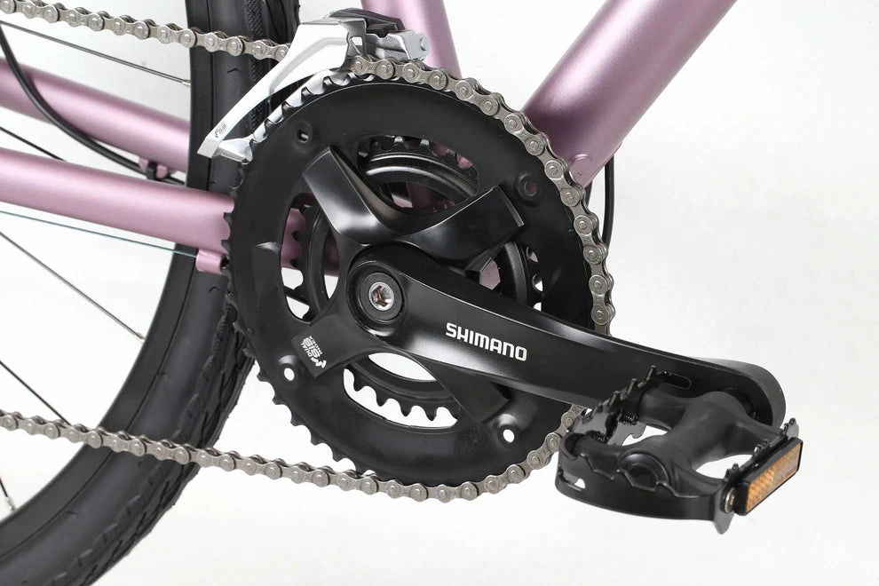Haro Bridgeport Step Thru Commuter Bike - Dusty Lavender