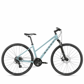Haro Bridgeport Step Thru Commuter Bike - Purist Blue