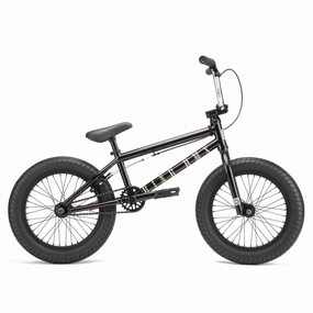 Kink 2022 Carve 16 Complete BMX Bike - Gloss Iridescent Black