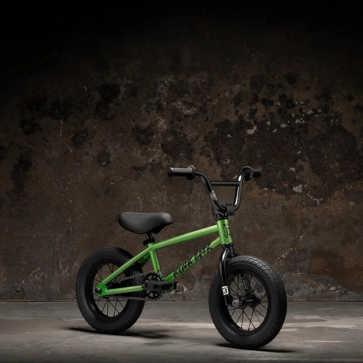 Kink 2023 Roaster 12 Complete BMX Bike - Gloss Digital Green