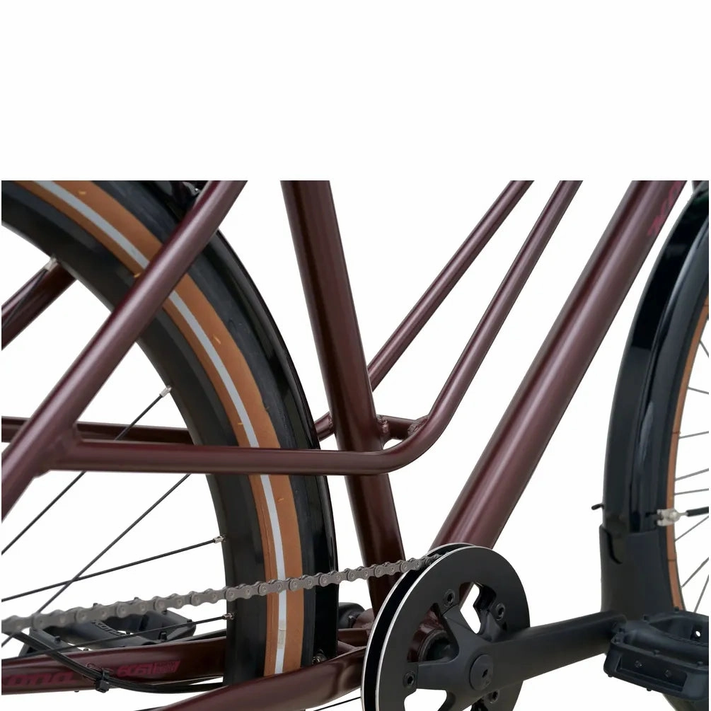 Kona Coco Flat Bar Road Bike - Metallic Crimson