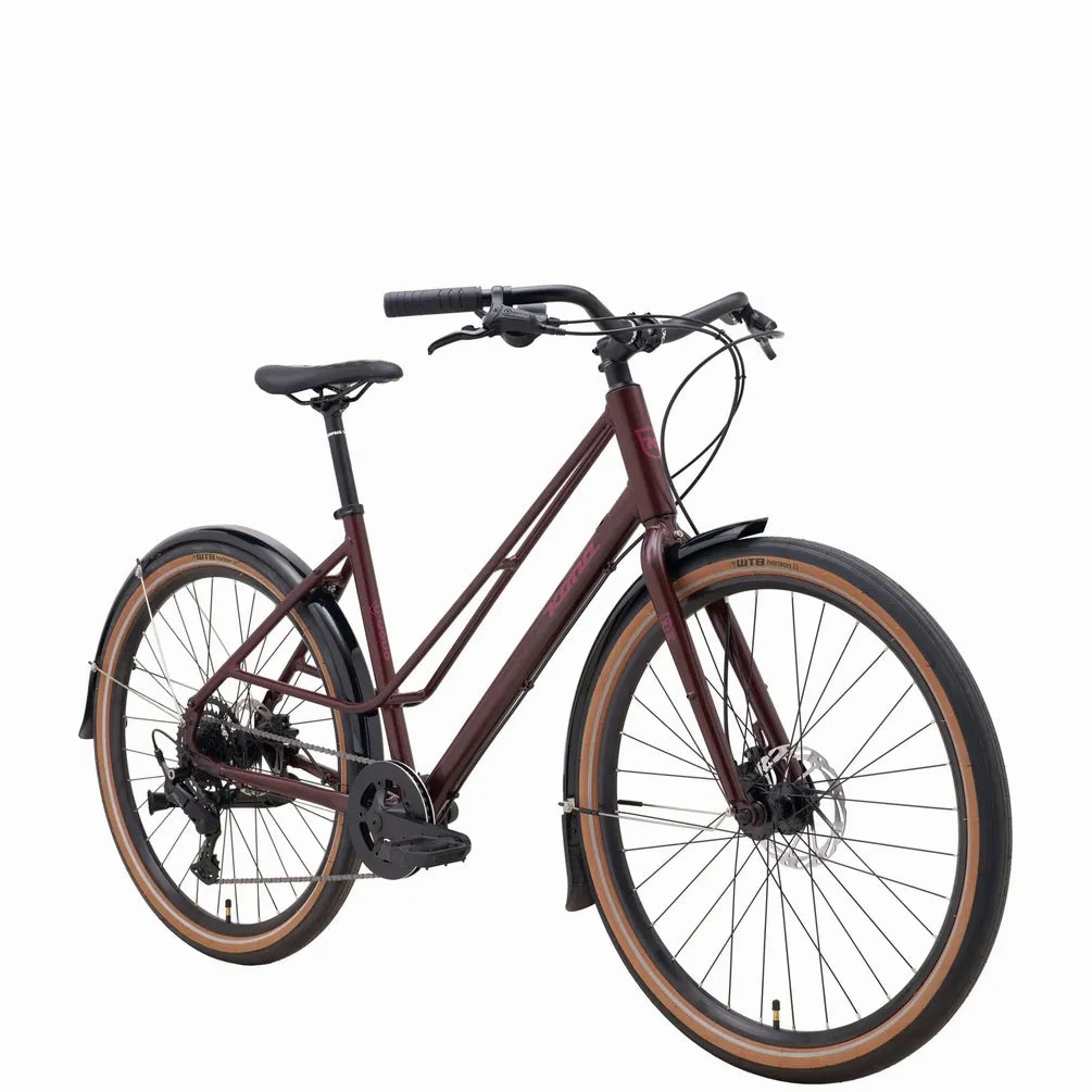 Kona Coco Flat Bar Road Bike - Metallic Crimson