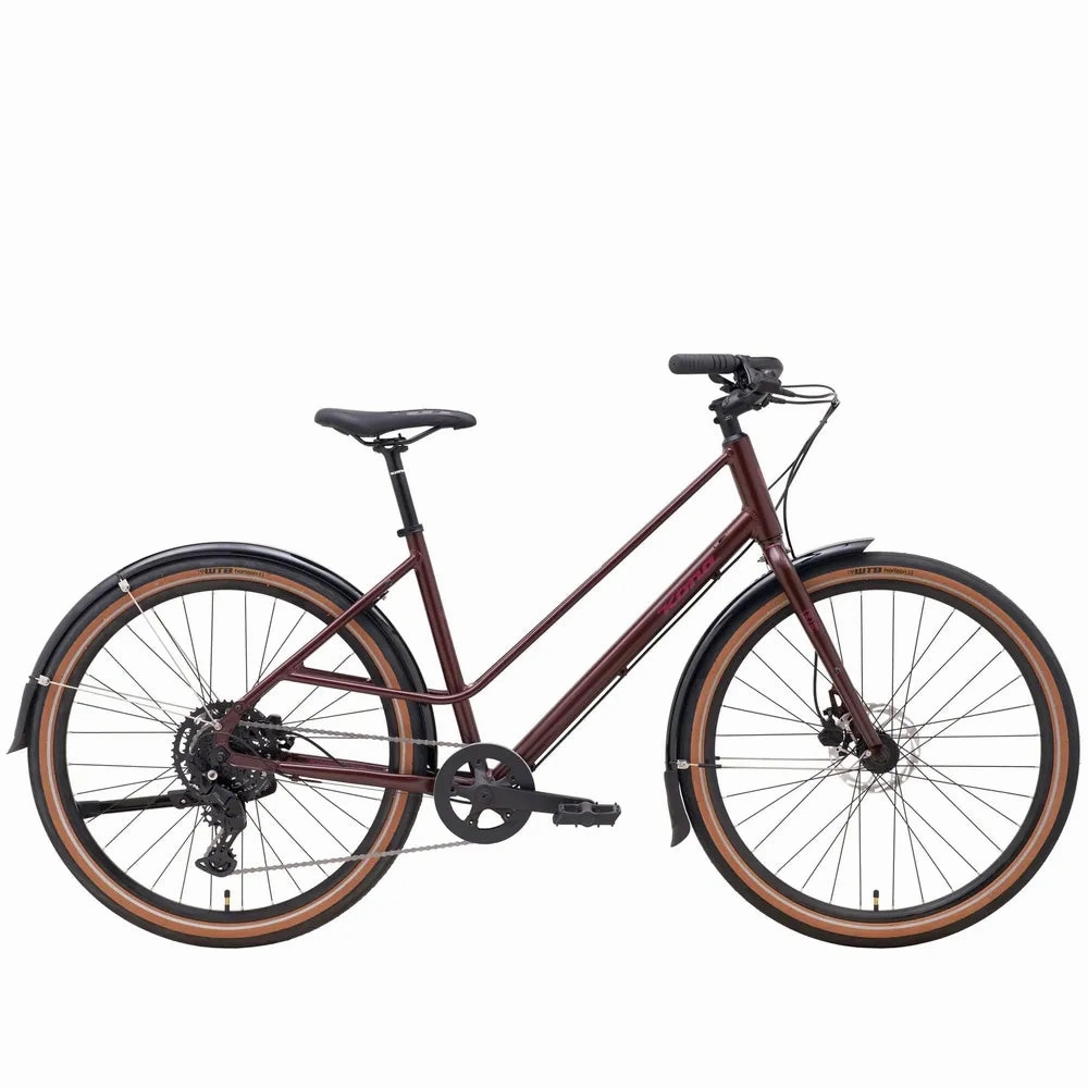 Kona Coco Flat Bar Road Bike - Metallic Crimson