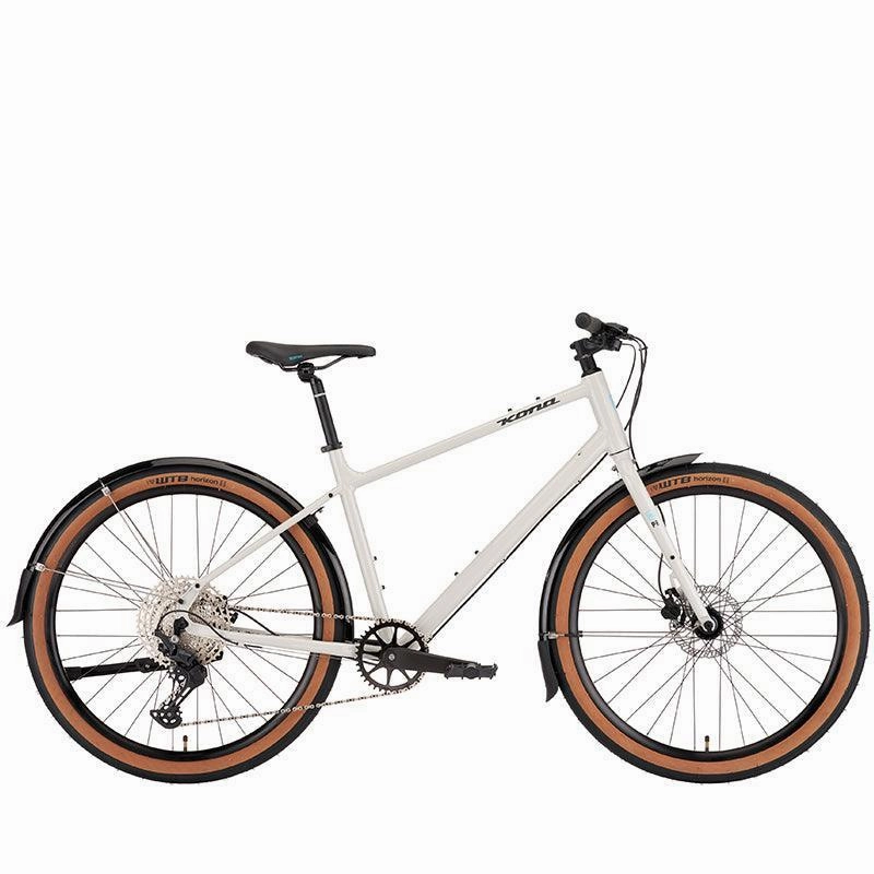 Kona Dew Deluxe Commuter Bike - White