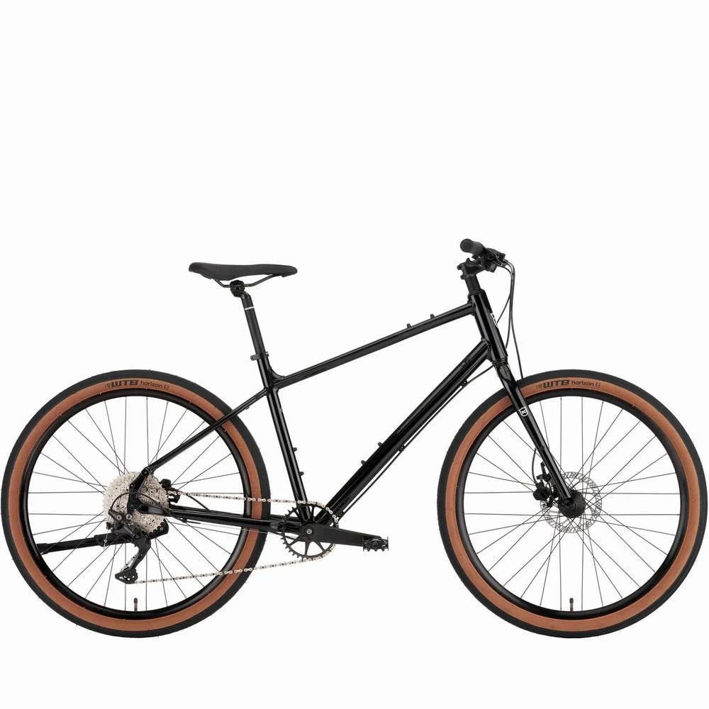 Kona Dew Plus Flat Bar Road Bike - Gloss Black