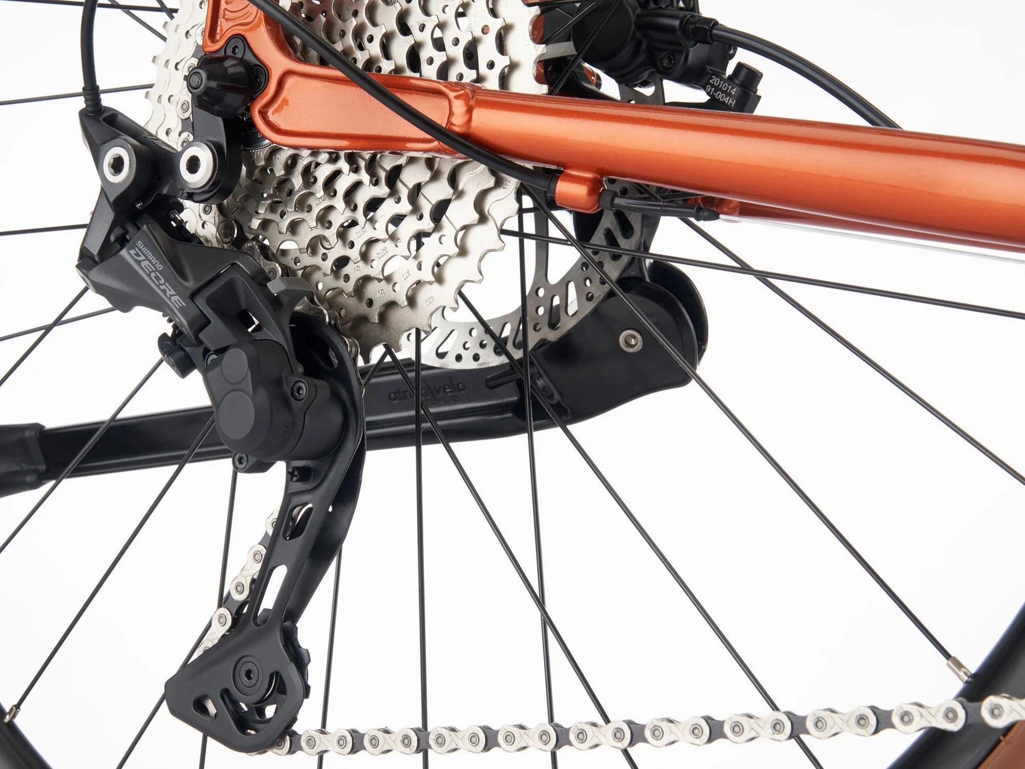 Kona Dew Plus Flat Bar Road Bike - Orange Rust