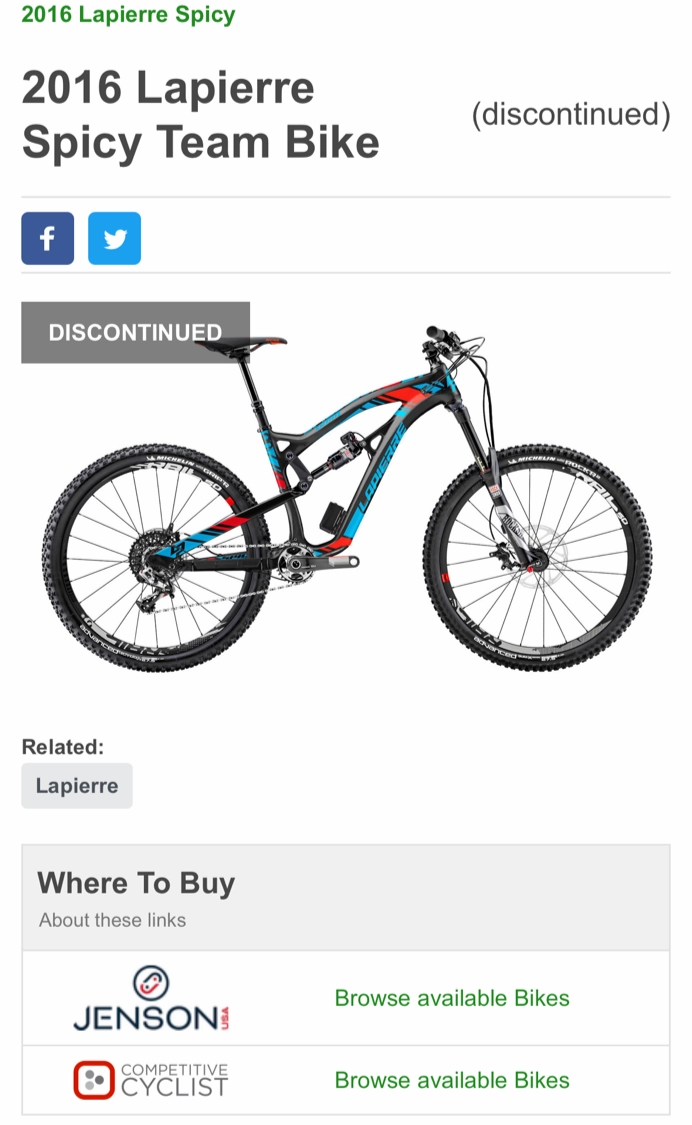 Lapierre Spicy 527 2018