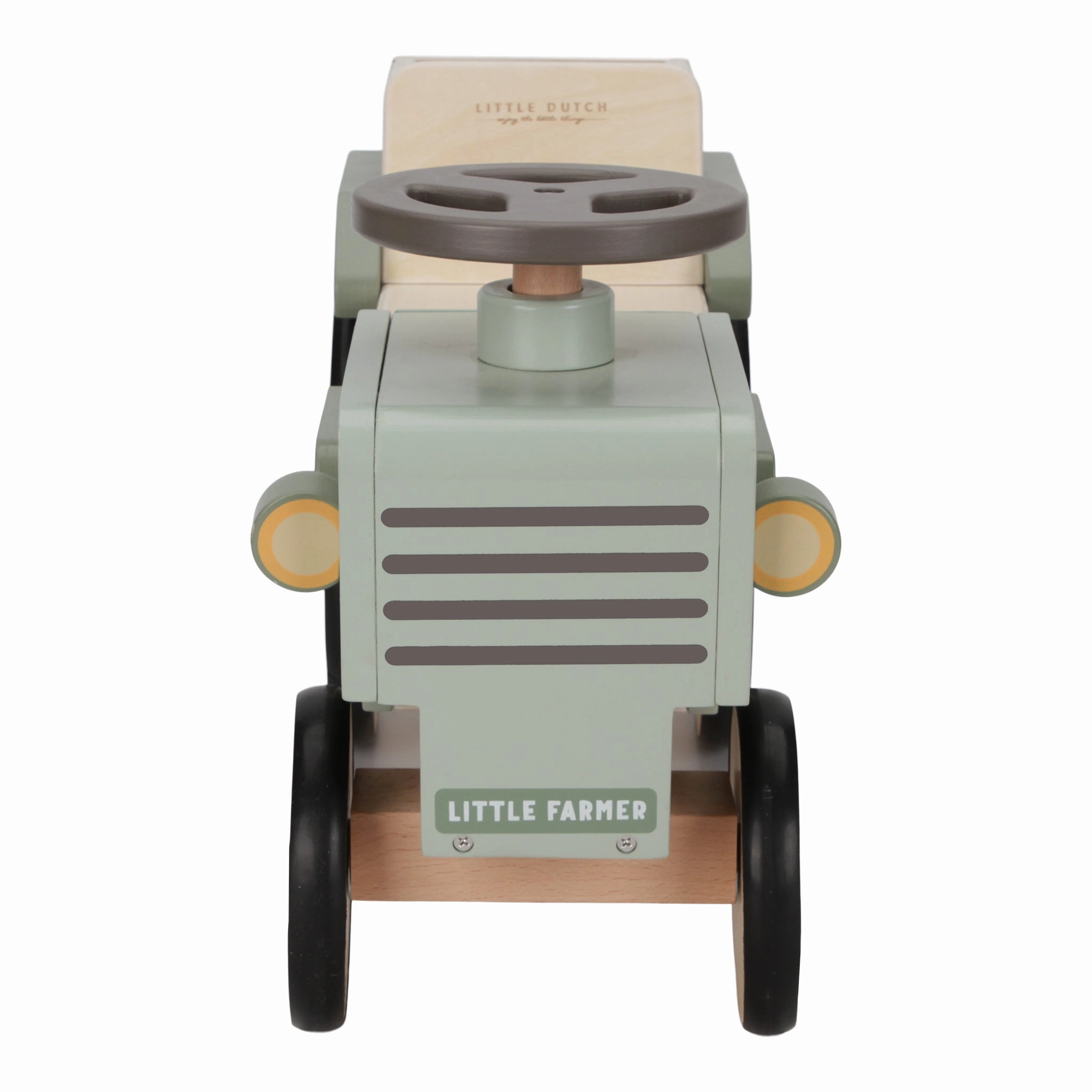 Little Dutch Wooden Ride On Tractor - Little Farm