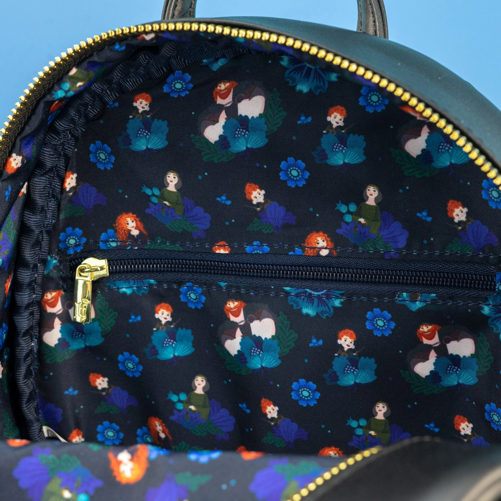 Loungefly x Disney Pixar Brave Floral Mini Backpack