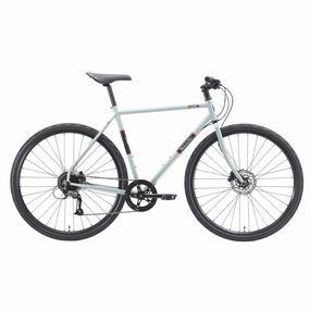 Malvern Star Oppy SF2 Commuter Bike - Light Grey/Red