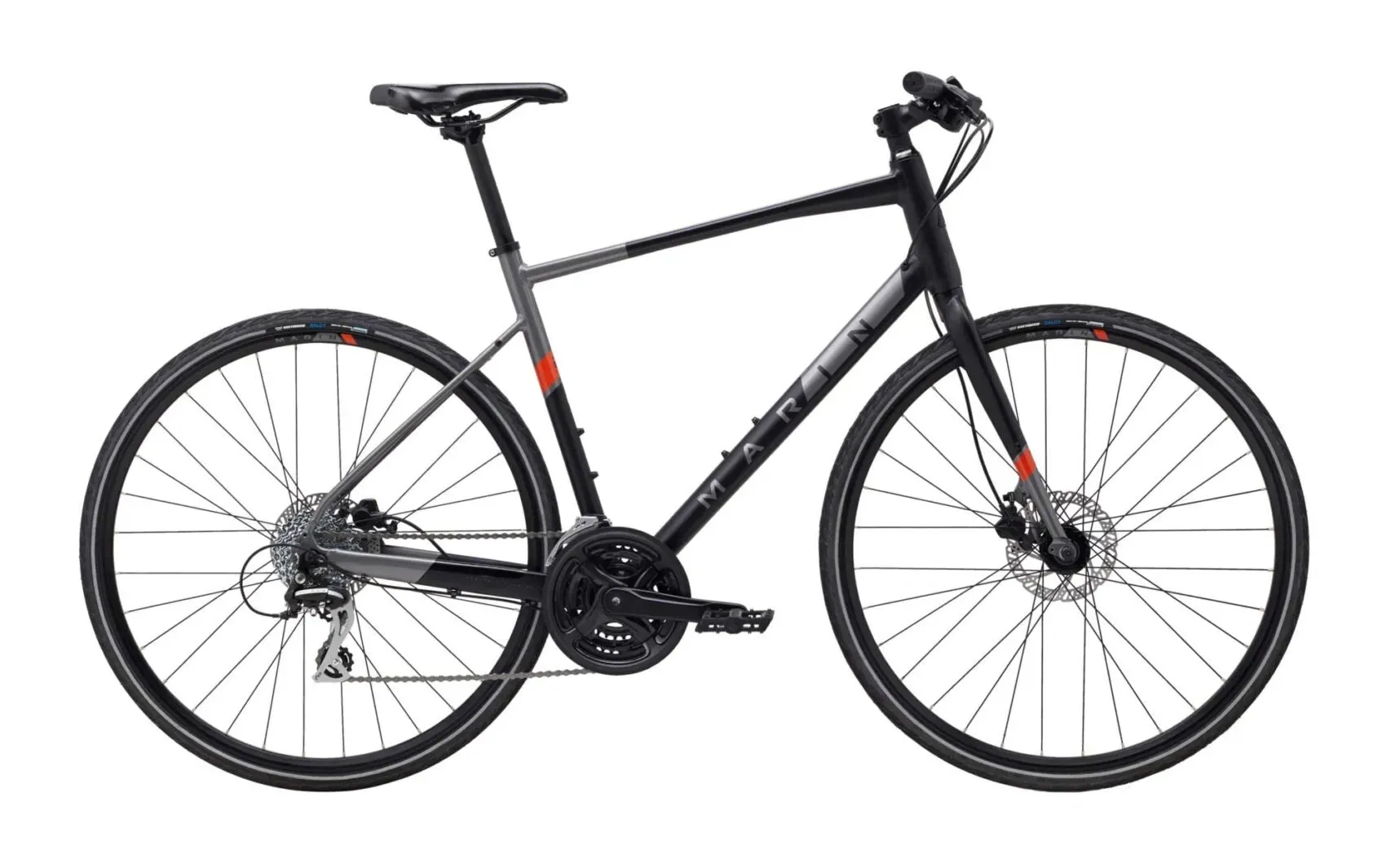 Marin Fairfax 2 28er (Black/Charcoal)