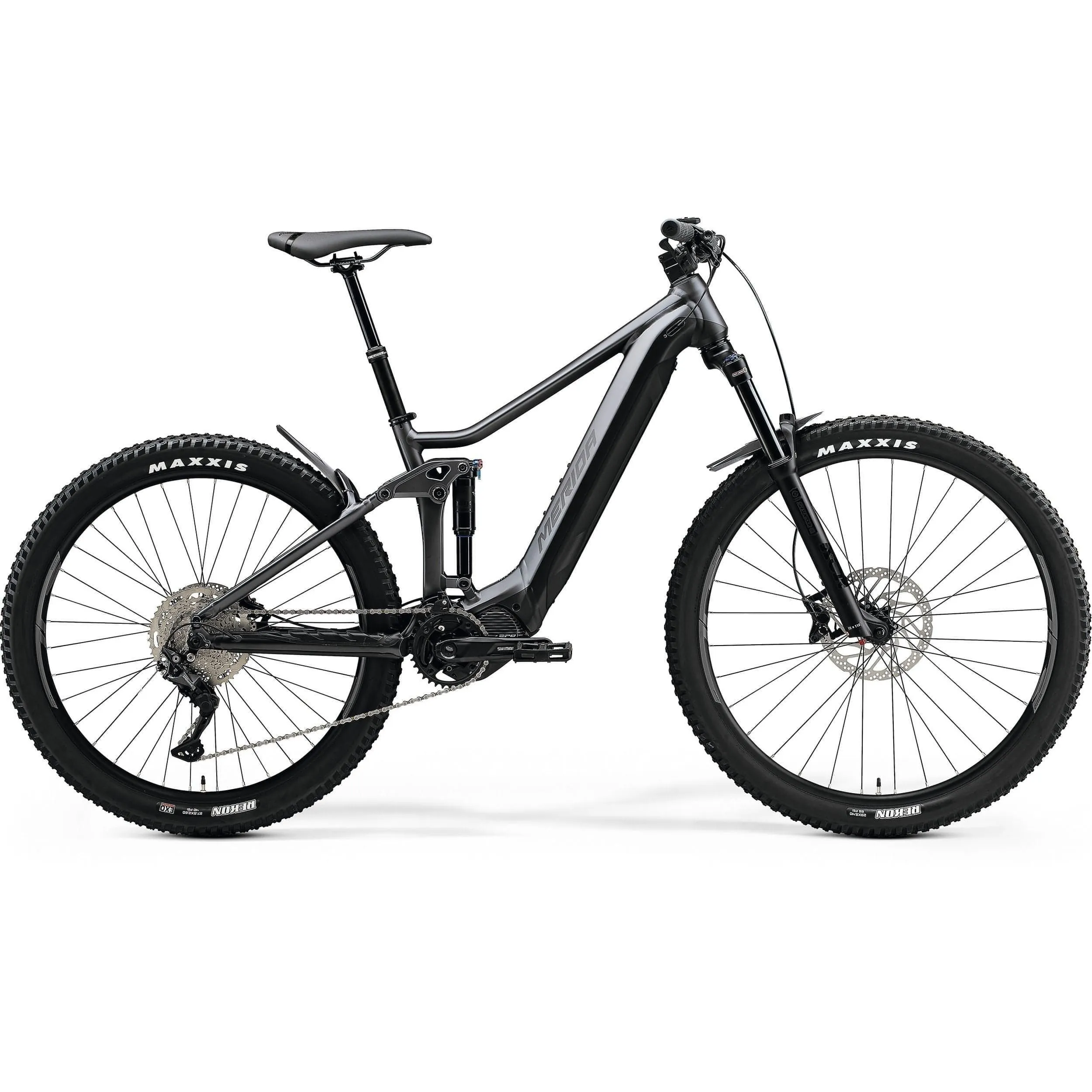 Merida eOne-Forty 400 Electric Mountain Bike 2023 - Anthracite & Black