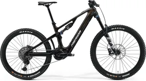 Merida eOne-Sixty 7000 Electric Full Suspension Mountain Bike 2024 - Gold