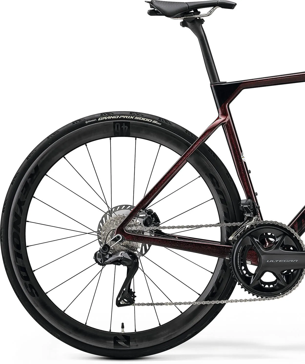 Merida Scultura 8000 Carbon Road Bike 2024 - Red