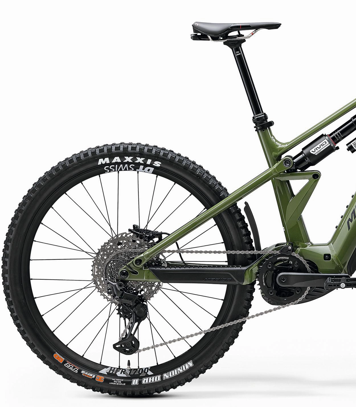 Merida eOne-Eighty 900 Electric Full Suspension Mountain Bike 2025 - Glossy Anaconda Green